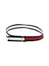 Unbranded Silver Blue Leather Belt Size M (youth) - photo 1