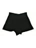 Topshop 100% Polyester Solid Black Shorts Size 6 - photo 1