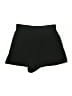 Topshop 100% Polyester Solid Black Shorts Size 6 - photo 2