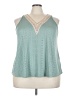 Unbranded Teal Green Sleeveless Blouse Size 5X - photo 1