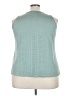 Unbranded Teal Green Sleeveless Blouse Size 5X - photo 2