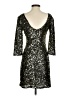 MM Couture 100% Polyester Gold Cocktail Dress Size XS - photo 2