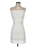 Bardot 100% Polyester Metallic Silver White Cocktail Dress Size S - photo 1