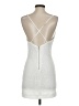 Bardot 100% Polyester Metallic Silver White Cocktail Dress Size S - photo 2