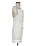 Bardot 100% Polyester Metallic Silver White Cocktail Dress Size S - photo 4