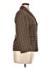 Irene Van Ryb 100% Wool Houndstooth Brown Wool Blazer Size EU 44 / US 14 - photo 4
