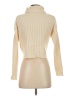 Shein 100% Polyester Ivory Turtleneck Sweater Size 2 - photo 2
