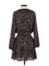 Pinch 100% Polyester Print Black Casual Dress Size S - photo 2