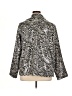 Simonton Says Animal Print Silver Blazer Size XL - photo 2