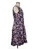J.Crew 100% Silk Print Blue Cocktail Dress Size 6 - photo 4