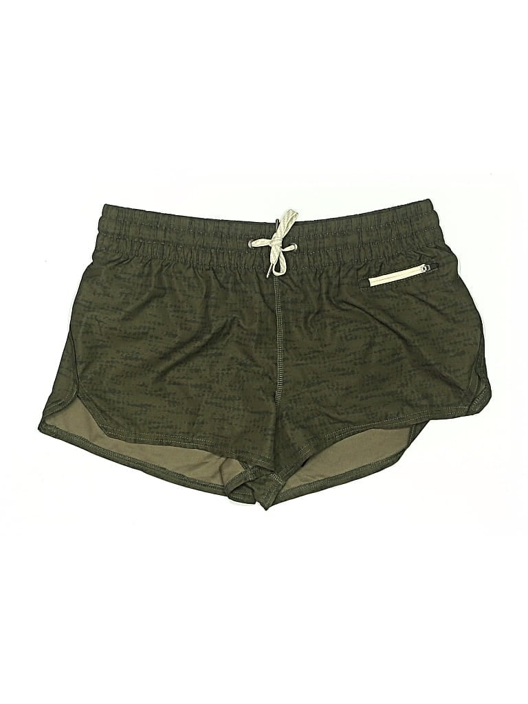Pre-owned Vuori Athletic Shorts In Green