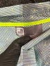 JCPenney Checkered-gingham Blue 3/4 Sleeve Button-Down Shirt Size XL - photo 7