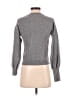 Simplee Gray Pullover Sweater Size S - photo 2