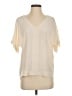 Tibi Ivory Short Sleeve Blouse Size XS - photo 1