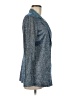 Shein 100% Polyester Chevron-herringbone Blue Blazer Size 6 - photo 4