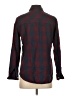 Empyre Plaid Burgundy Long Sleeve Button-Down Shirt Size S - photo 2