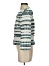 Zara Basic Stripes Ivory Jacket Size S - photo 5