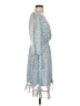 L Love 100% Polyester Stars Blue Cocktail Dress Size S - photo 4