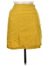 Assorted Brands Solid Yellow Casual Skirt One size - photo 1