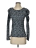 Parker Gray Long Sleeve Top Size S - photo 1