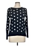 Old Navy Polka Dots Blue Pullover Sweater Size M - photo 1