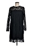 Mango 100% Polyester Black Cocktail Dress Size 8 - photo 1