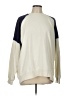 Fabletics Color Block Ivory Sweatshirt Size L - photo 1