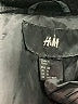 H&M 100% Polyester Argyle Black Jacket Size 8 - photo 6