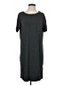 Sonnet James Solid Gray Casual Dress Size S - photo 1