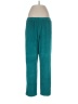 Alfred Dunner Solid Teal Casual Pants Size L - photo 1
