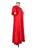 Assorted Brands Solid Red Casual Dress Size M - photo 4
