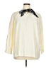 Assorted Brands Color Block Ivory 3/4 Sleeve Blouse Size 1X (estimated) - photo 1