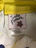 Satin Flowers 100% Polyester Yellow Dress Size 6X - photo 3