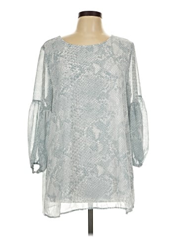 Alstyle Apparel & Activewear 3/4 Sleeve Blouse (view 1)