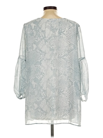 Alstyle Apparel & Activewear 3/4 Sleeve Blouse (view 2)