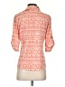 Cathy Orange 3/4 Sleeve Blouse Size S - photo 2
