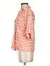 Cathy Orange 3/4 Sleeve Blouse Size S - photo 5