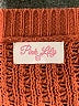 Pink Lily Solid Orange Pullover Sweater Size 2XL - photo 7