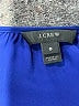 J.Crew 100% Polyester Blue 3/4 Sleeve Blouse Size 0 - photo 7