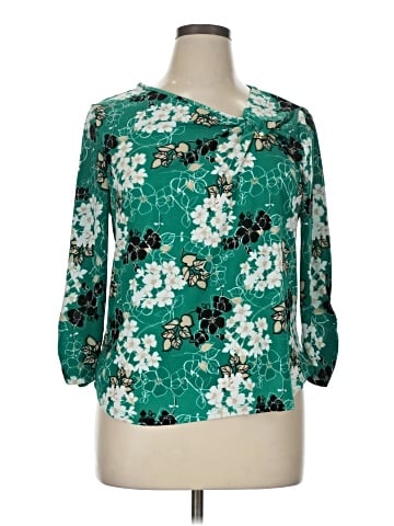 Adrienne Vittadini 3/4 Sleeve Blouse (view 1)