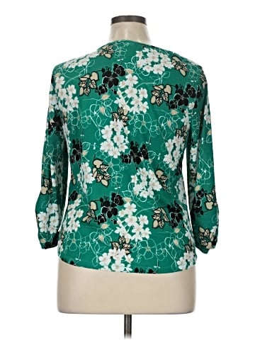 Adrienne Vittadini 3/4 Sleeve Blouse (view 2)