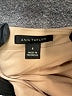 Ann Taylor 100% Polyester Solid Tan Casual Dress Size 6 - photo 7