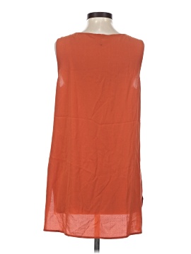 open lace back dress EILEEN FISHER LINEN MIDI DRESS XLARGE main image 0