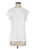 Unbranded Solid White Ivory Short Sleeve T-Shirt Size S - photo 1