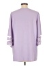 Unbranded 100% Polyester Purple 3/4 Sleeve Blouse Size XL - photo 2