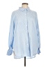 Unbranded Stripes Blue Long Sleeve Blouse Size XL - photo 1