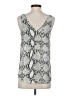 Olivaceous 100% Polyester Silver Sleeveless Blouse Size S - photo 2