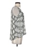 Olivaceous 100% Polyester Silver Sleeveless Blouse Size S - photo 4