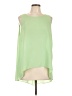 Cremieux 100% Polyester Green Sleeveless Blouse Size L - photo 1