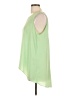 Cremieux 100% Polyester Green Sleeveless Blouse Size L - photo 5